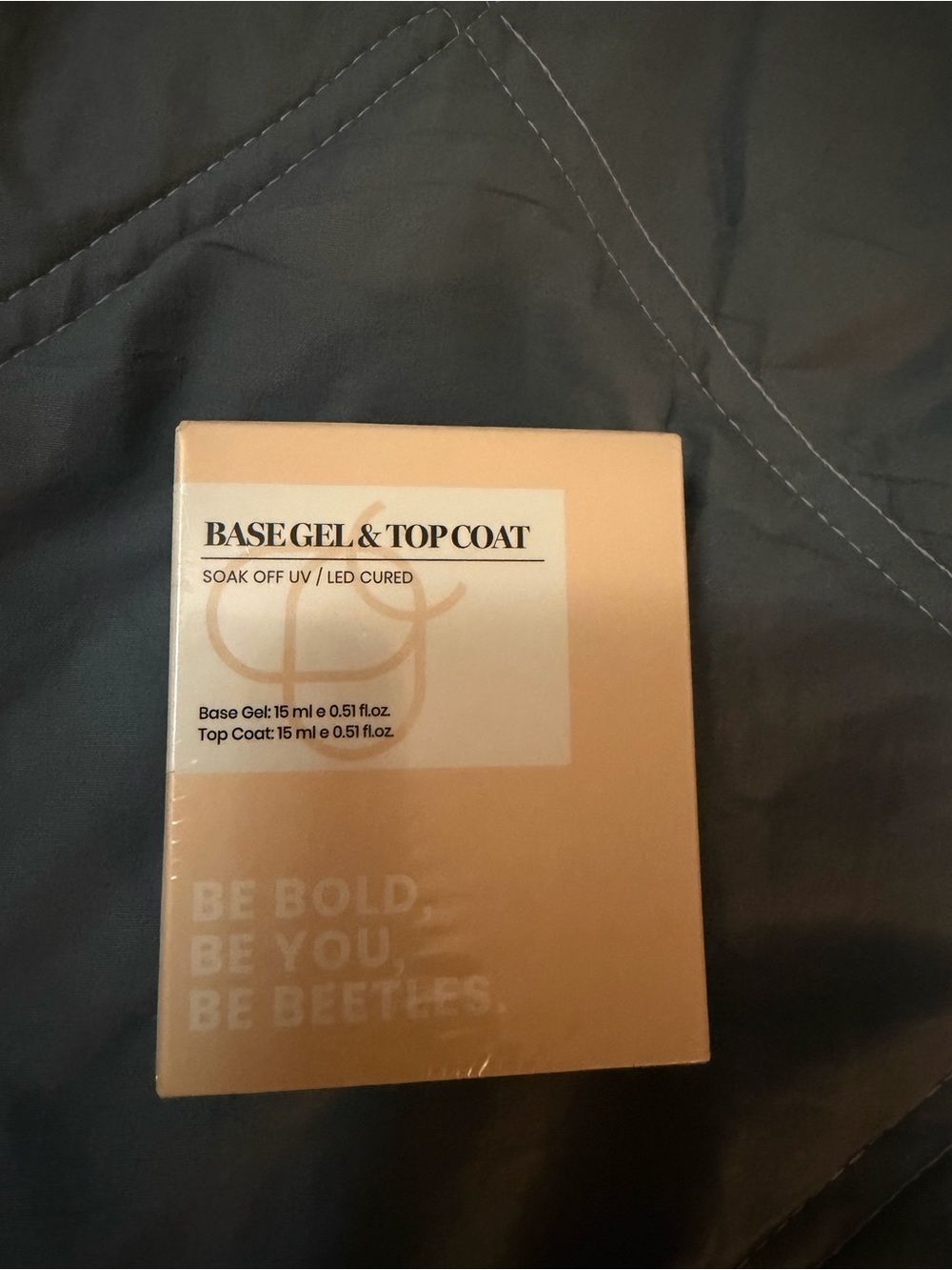 Base Gel & Top Coat Set - Nude/Tan